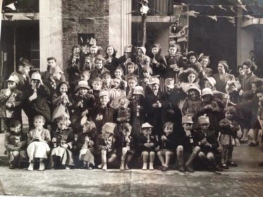 Bermondsey Wall East, Millpond Estate Coronation Day 1953.  X.png