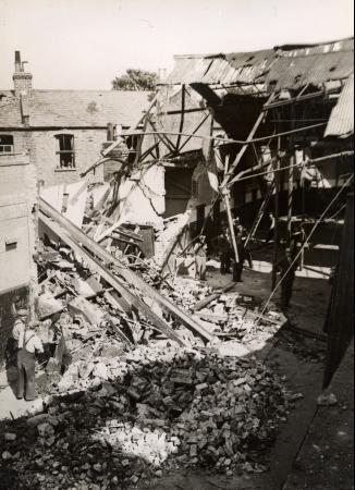 Bowles Road bus garage,1940,Old Kent Road. X.jpg