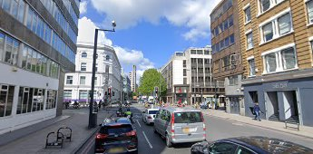 Southwark Street 2020,roughly the same location as the 1964 picture,still no right turn.  2 X.png