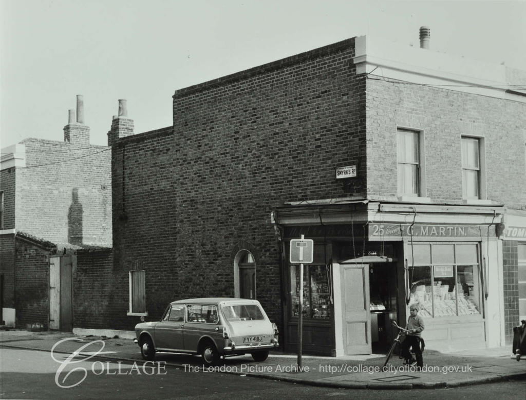 Bagshot Street  by Smyrk's Road.  X.png