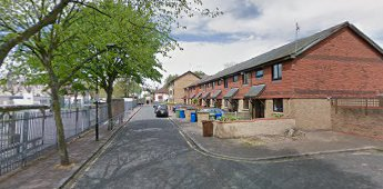 Clack Street c2015, roughly the same location as 1952, looking south towards Albion Street.  X.png