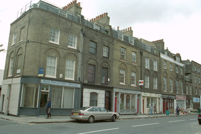 Trinity Street, Bermondsey, Southwark, Trio Place left Borough High Street right..png