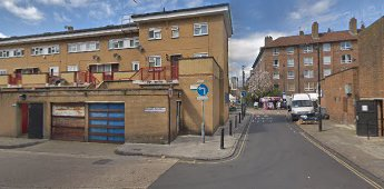 Blackwood Street 2019.looking towards East Street, on the left is roughly where the pub the Richmond Arms was.  X.png