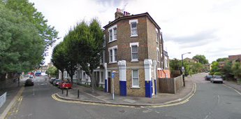 Balfour Street 2019. John Maurice Close right, formerly Victory Place.  X.png