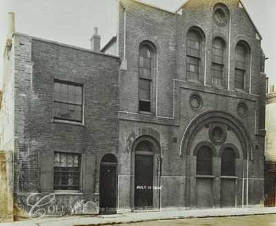 Cannon Beck Road, this is formerly 30 Clarence Street, Rotherhithe c1904. X.png