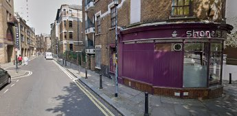 Mill Street 2019. No pub just part of Tower Bridge Buildings, the shop is now Shanes Sandwich Bar.   X.png