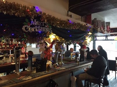 Elephant and Castle, The Charlie Chaplin Pub, Christmas Eve 2016.  X.jpg