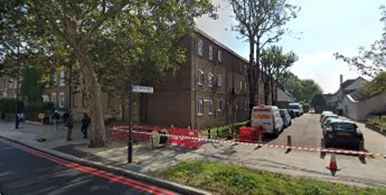 Jamaica Road same location as the 1965 picture 1, now called Ben Smith Way, formerly Storks Road. Storks Road is still there but stops further back at Collett Road.  X.png